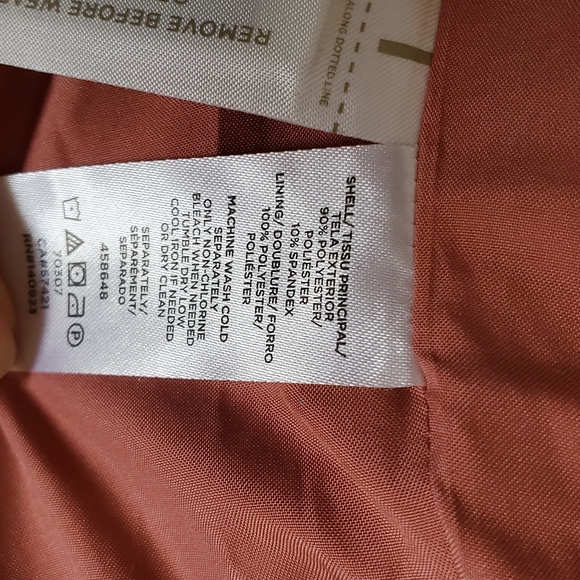 Loft Rose Faux Suede Wrap Skirt Tie Waist - Picture 7 of 11